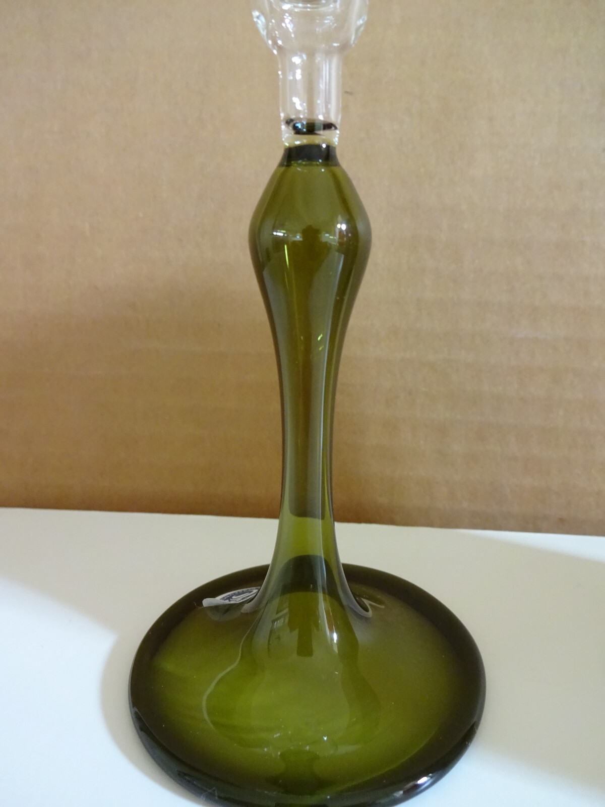 SOLAR RADIOMETER, CROOKES, LIGHTMILL – Clear Globe, dark Green stem – SMALL