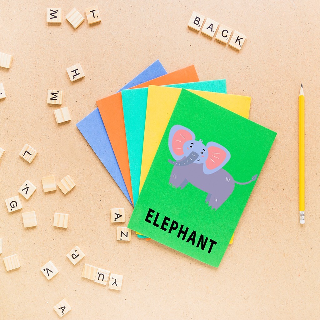Printable 45 Animals Flash Cards-Montessori-Inspired 45 Card Set for Preschool