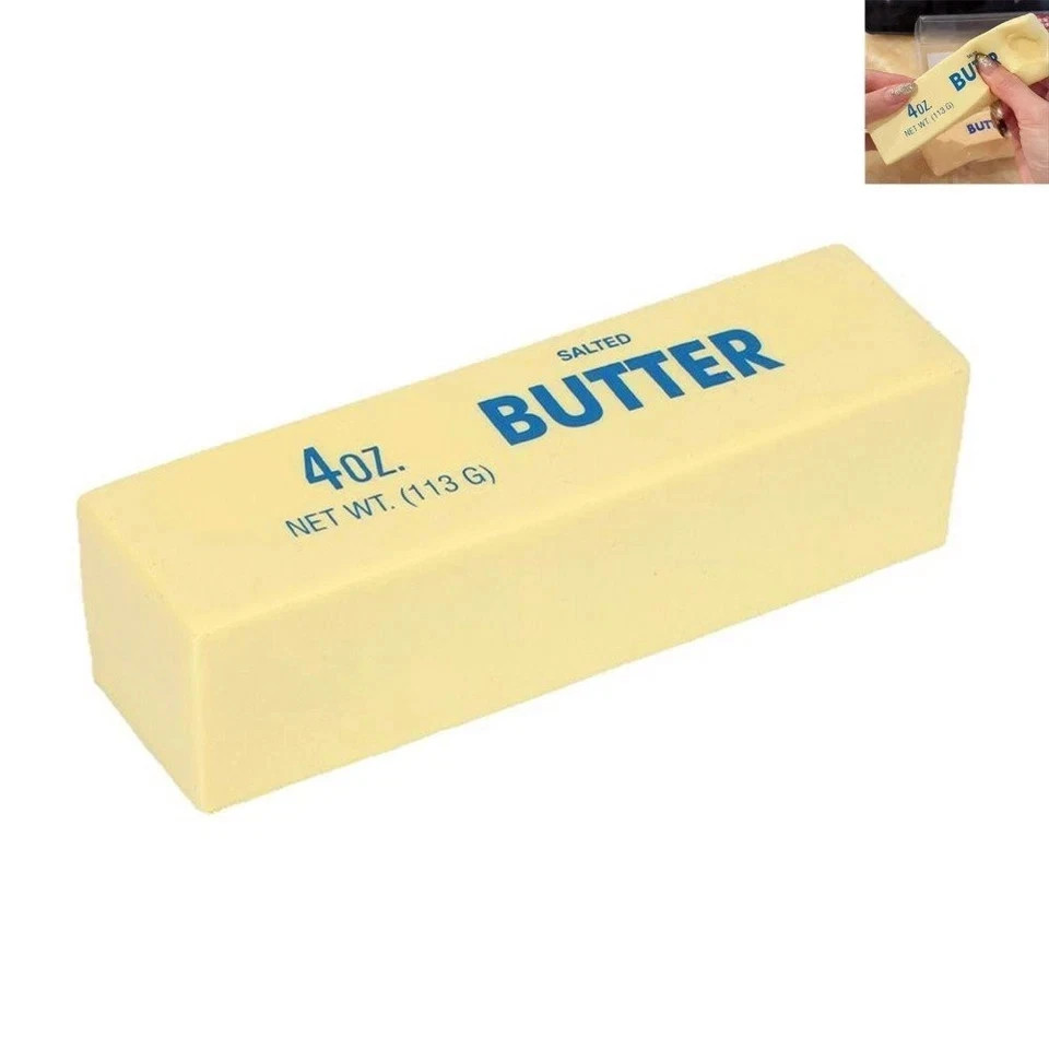 1pc Butter Stick Squishy Fidget Toy Soft Stress Relief ADHD Anxiety Squeeze TL