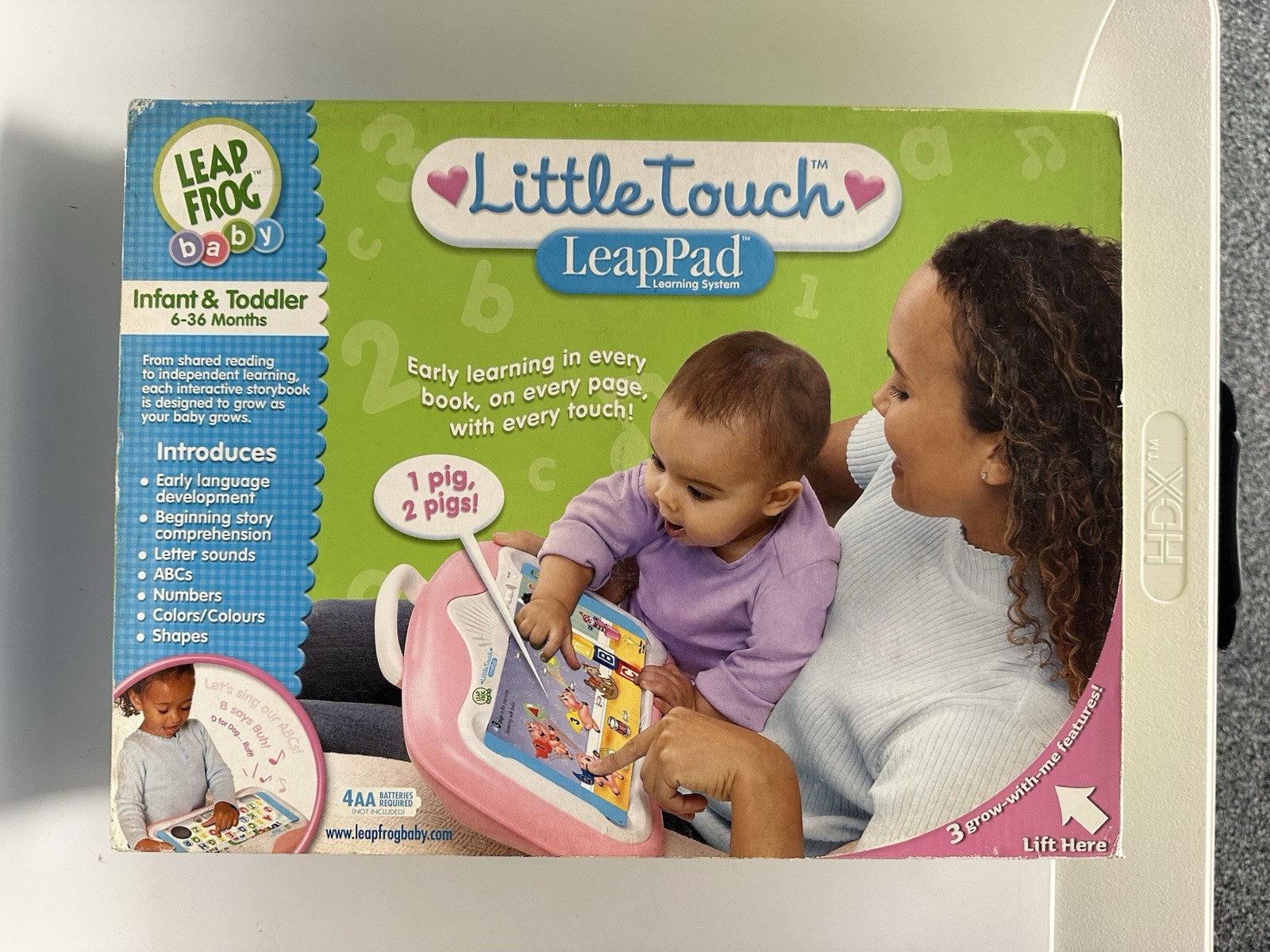 LeapFrog Little Touch LeapPad Infant Toddler Learning System New For 6-36 Months