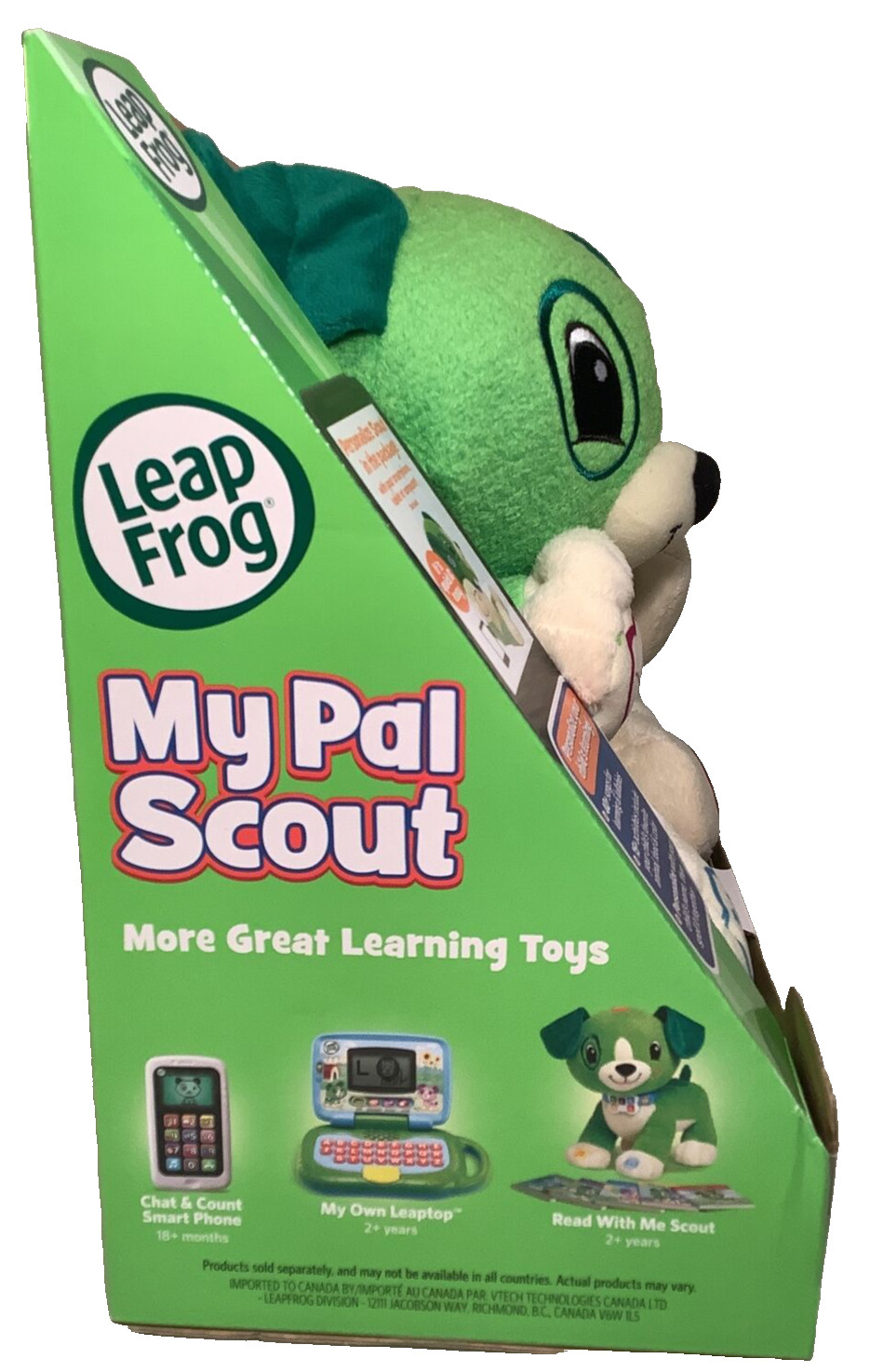 LeapFrog My Pal Scout Puppy – Green 3-36 Months, Activities & Songs NOS 2014!!🐶