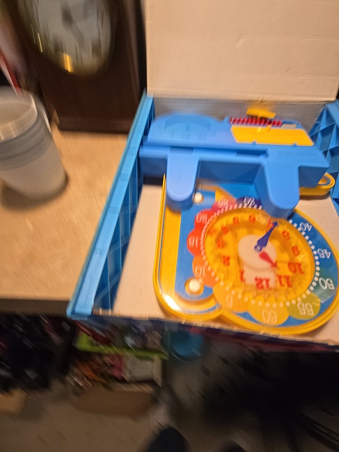 Quercetti Time Machine – Fun Learning To Tell The Time Toy – Made in Italy
