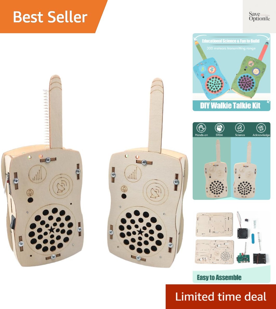 STEM Toys for Age 6-8-13 Crafts Kits Building Your Own Walkie Talkies for Kid…