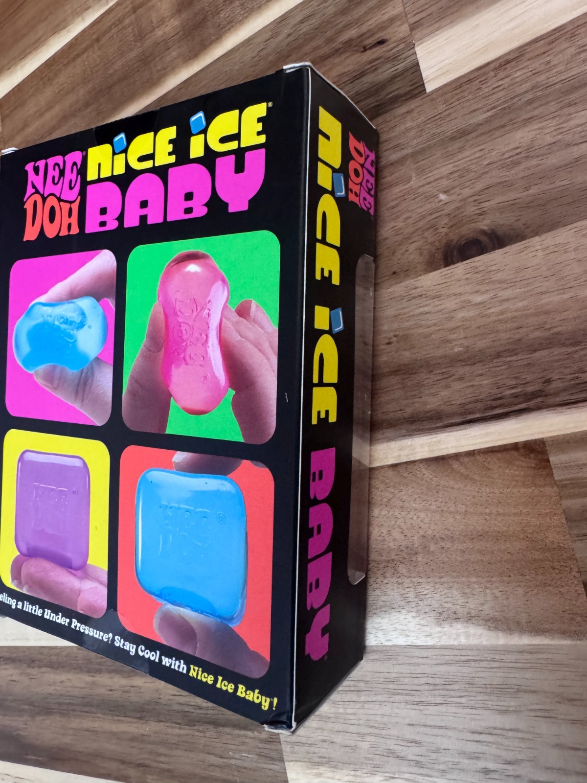 Schylling NeeDoh Nice Ice Baby 4 Pack Mini Nice Cube Squishy Toy New