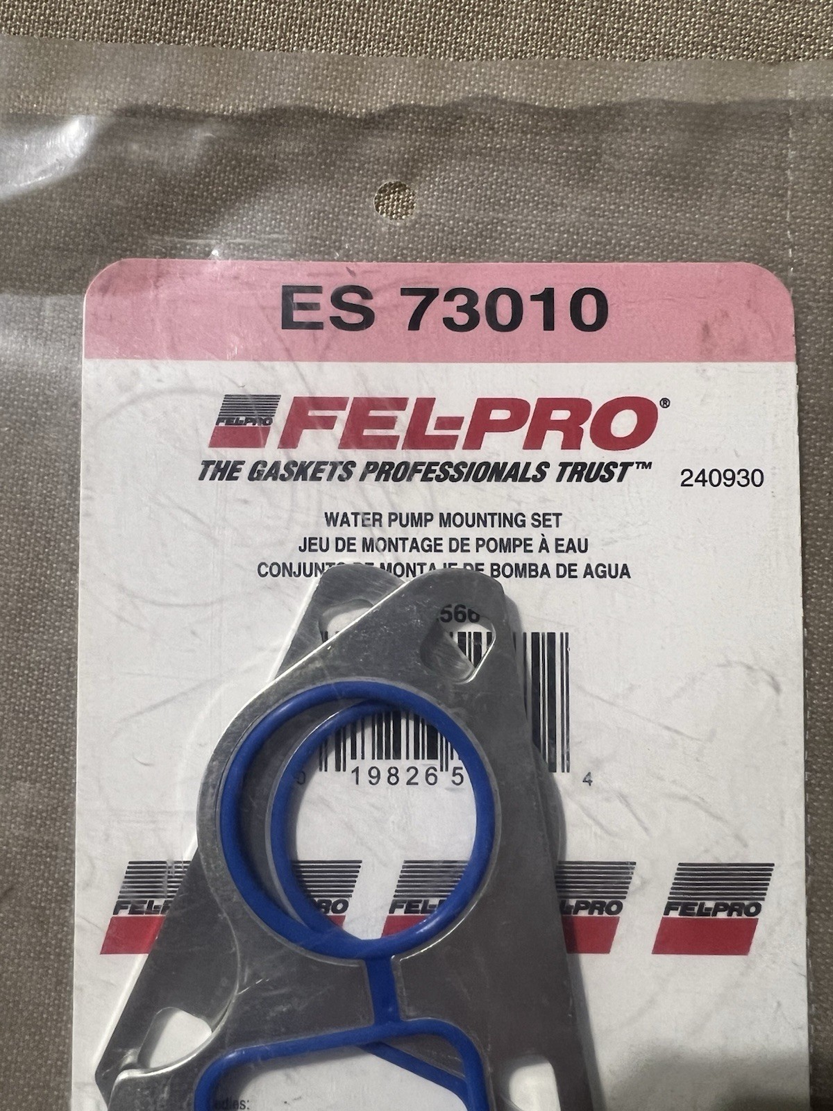 FEL-PRO ES 73010 Engine Water Pump Gasket Kit for Chevrolet Silverado 1500