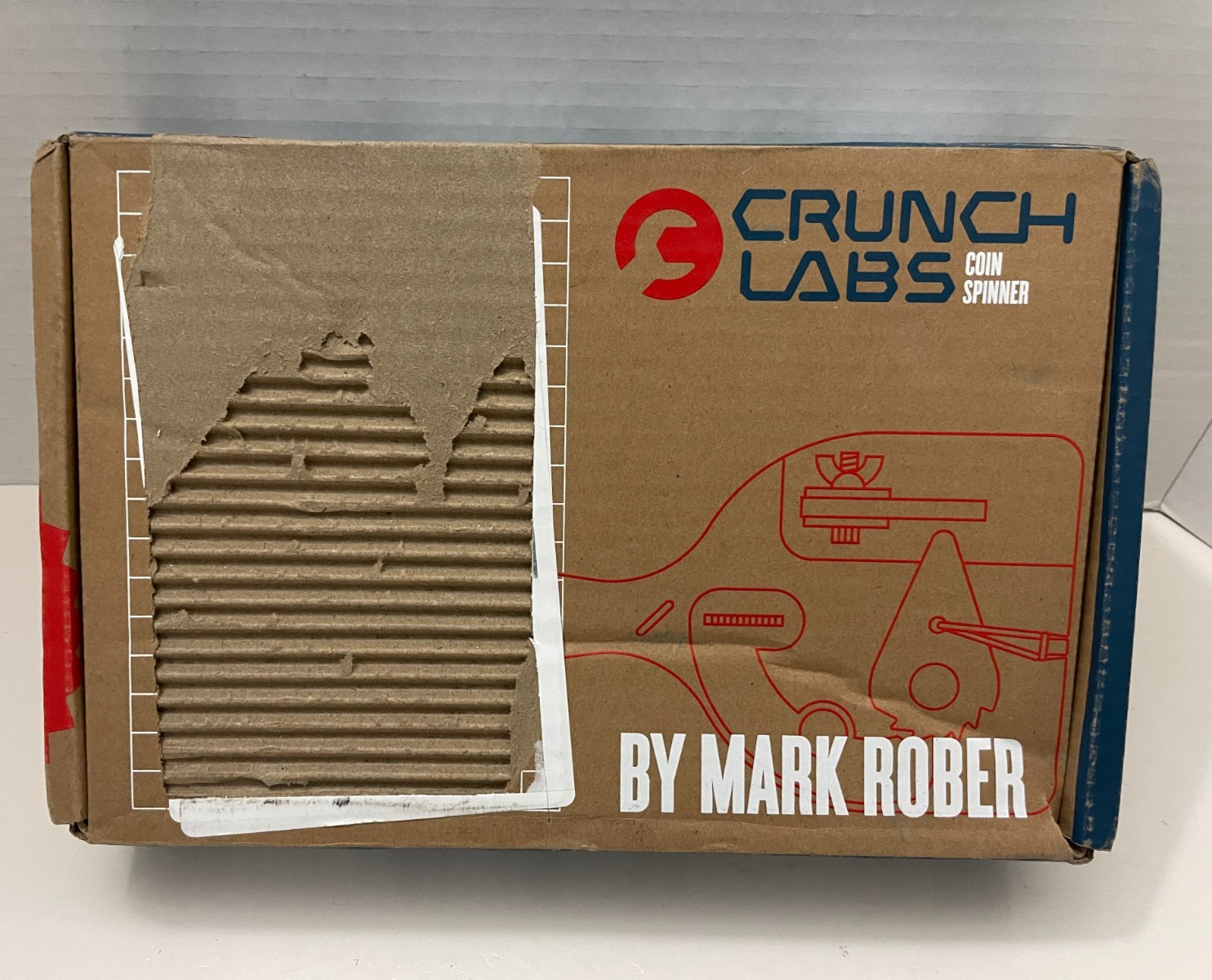 -Open Box- Crunch Labs By Mark Rober Coin Spinner Build Box
