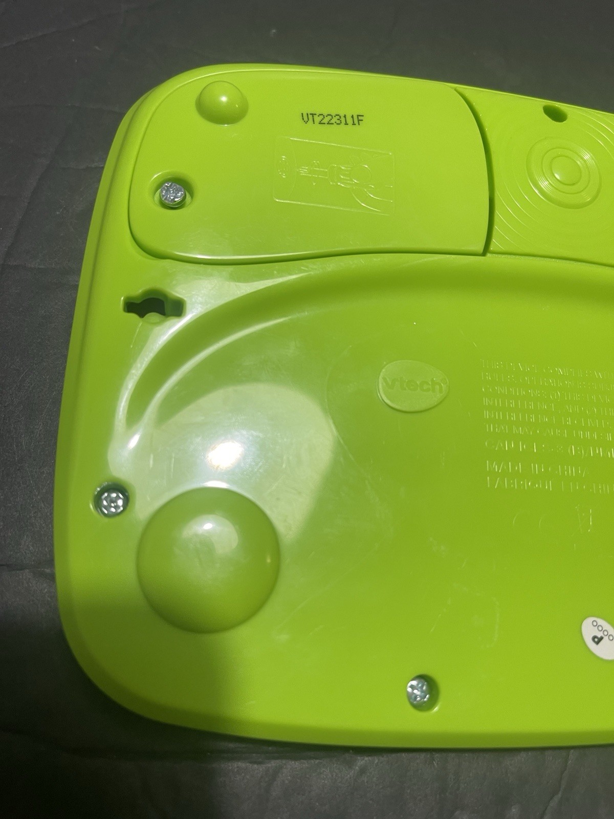 Vtech Green/Orange Light-Up Baby Touch Tablet #1514 Kids Tablet – Works Great