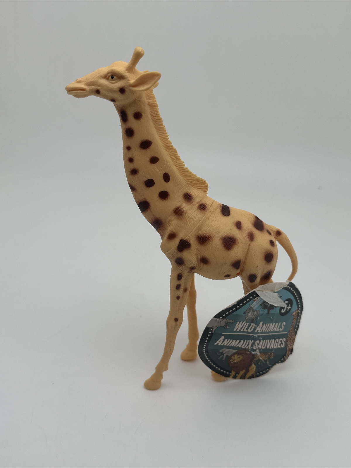 Giraffe Wild Safari Figure Plastic Animal Pretend Play Toys Greenbrier Toys….91