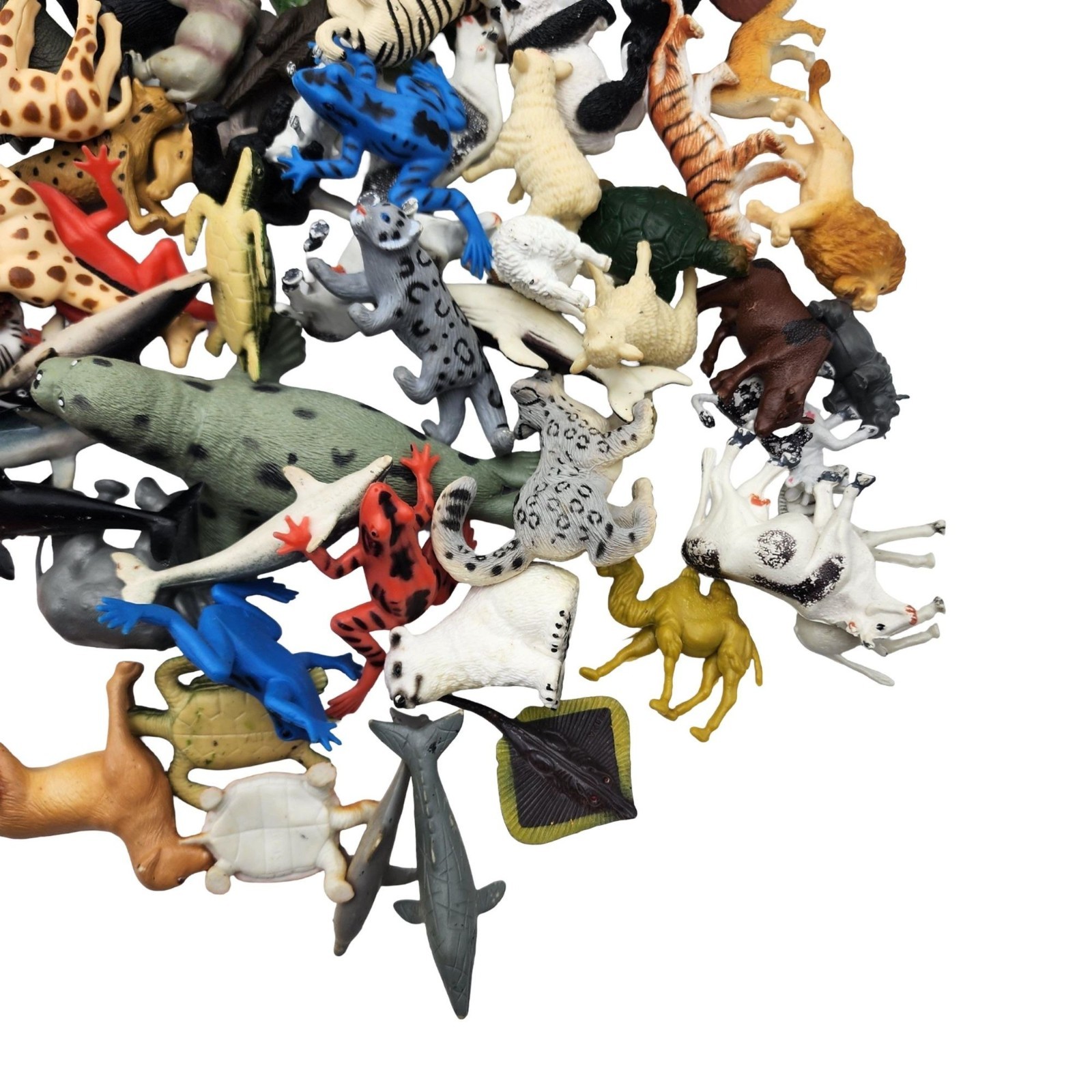 VTG Mixed Lot of Plastic PVC Toy Miniature Animals Safari LTD K&M International