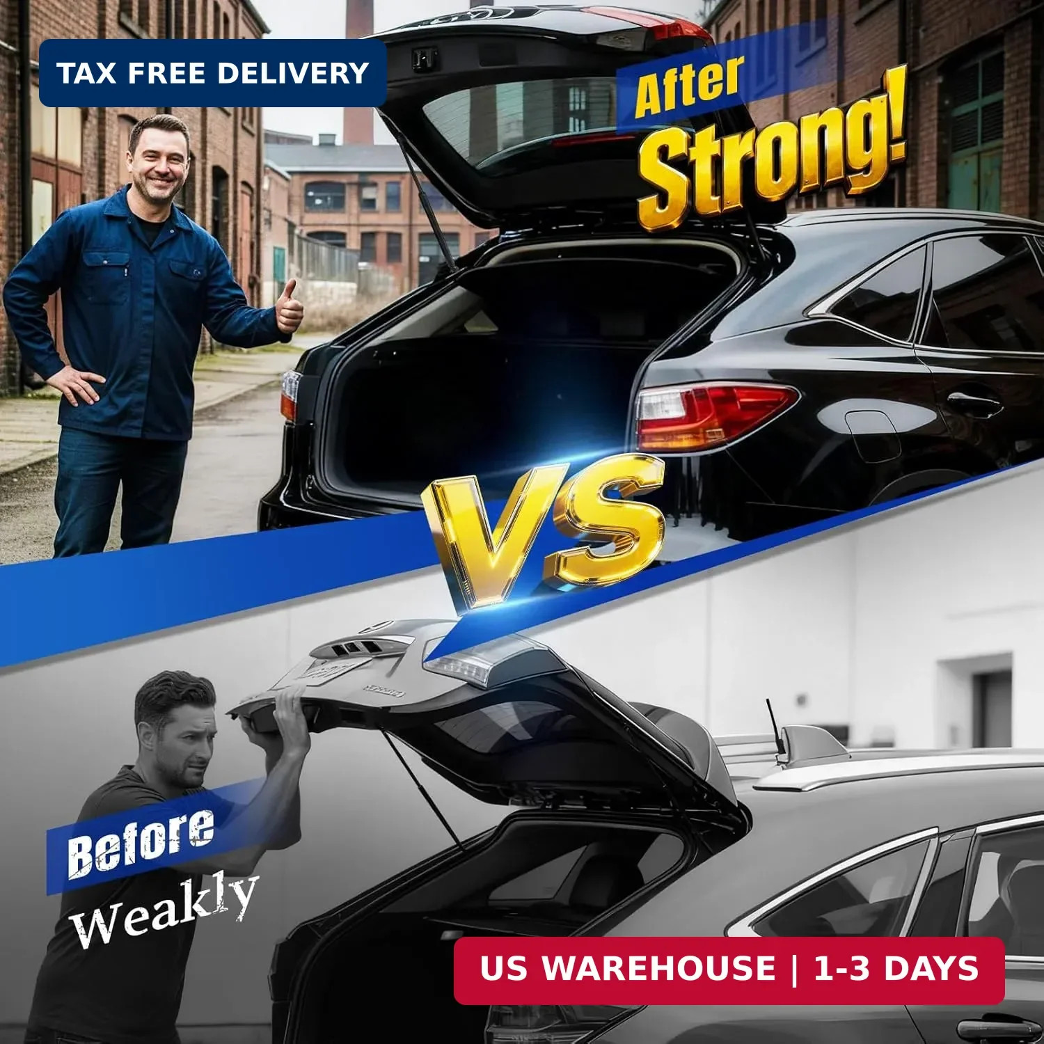 ARANA Trunk Struts Lift Support for Hyundai Veloster 2012-2017, Rear Hatch Repla