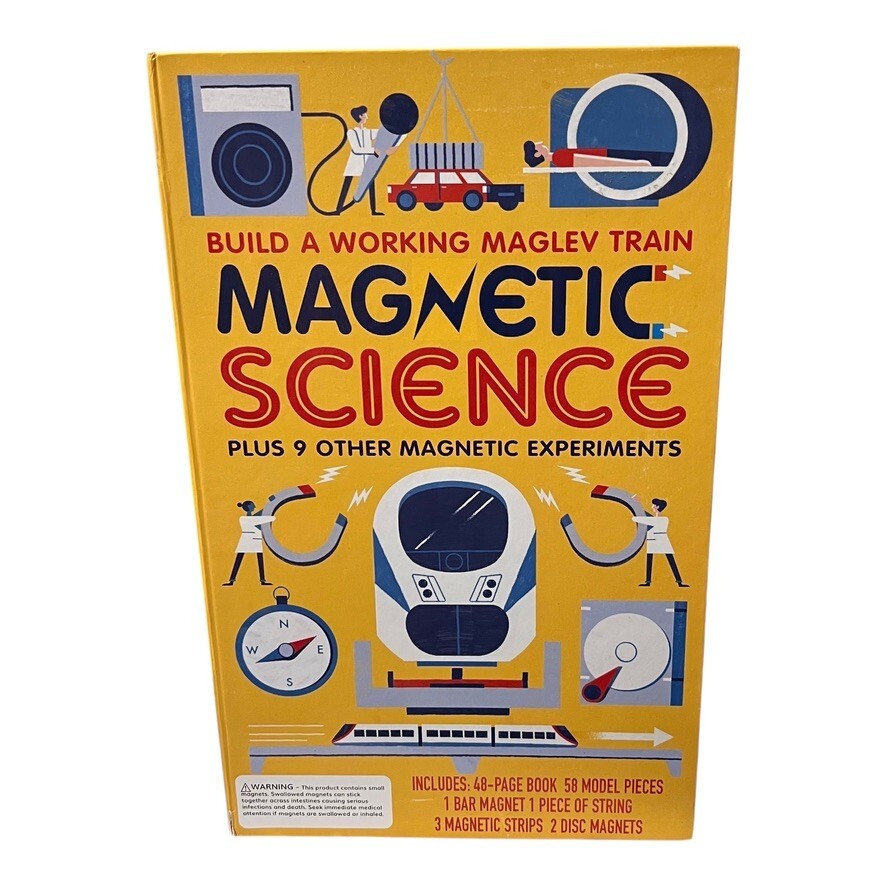 Magnetic Science Build A Working Maglev Train + 9 Magnetic Experiments 2021