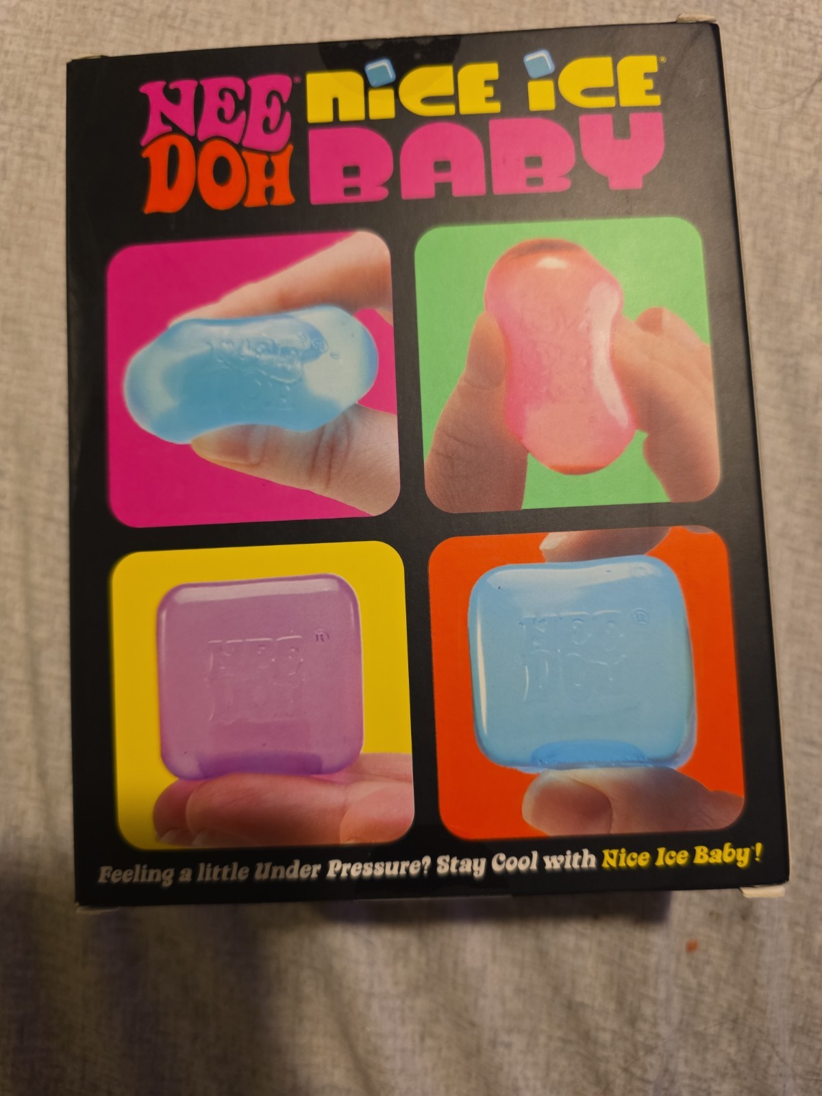 New Needoh Nice Ice Baby Bundle (Mini Nice Cubes) + 1 Crazy Fun Rms Mini Squishy