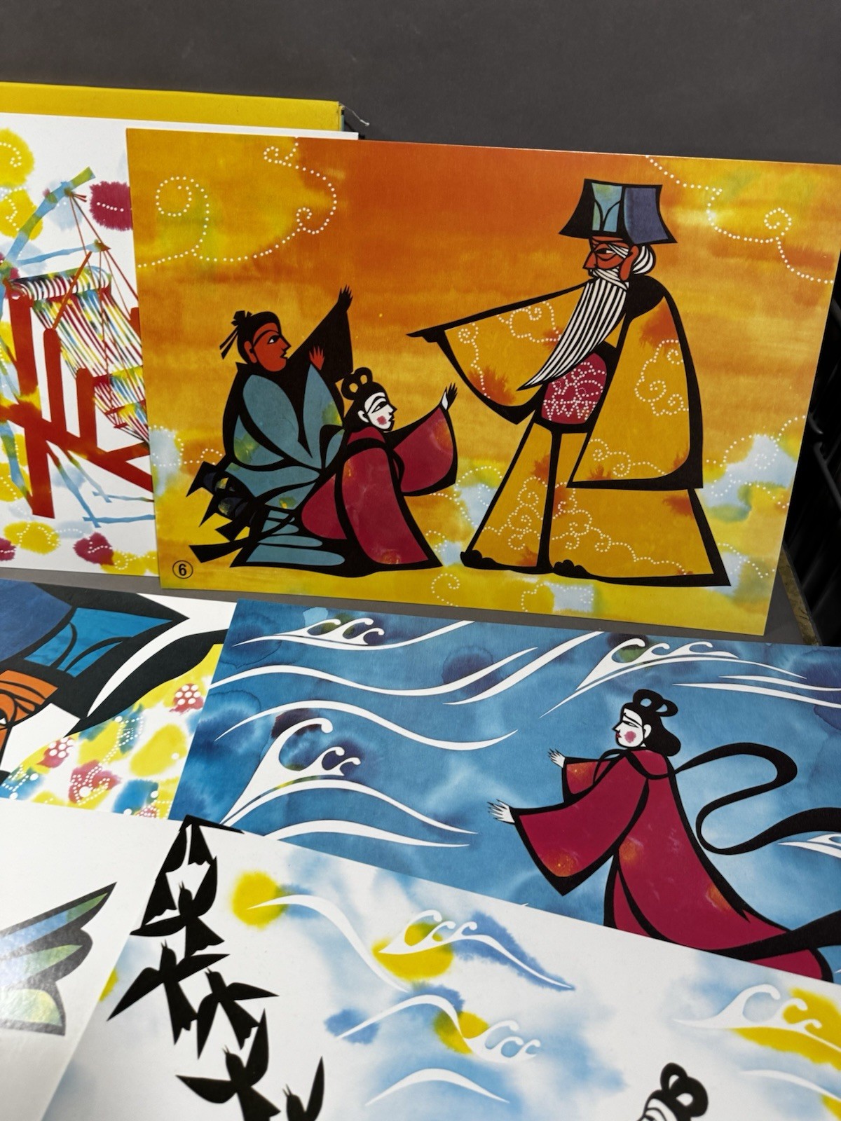 Kamishibai The Story of Tanabata Japanese Story Telling Picture Cards English