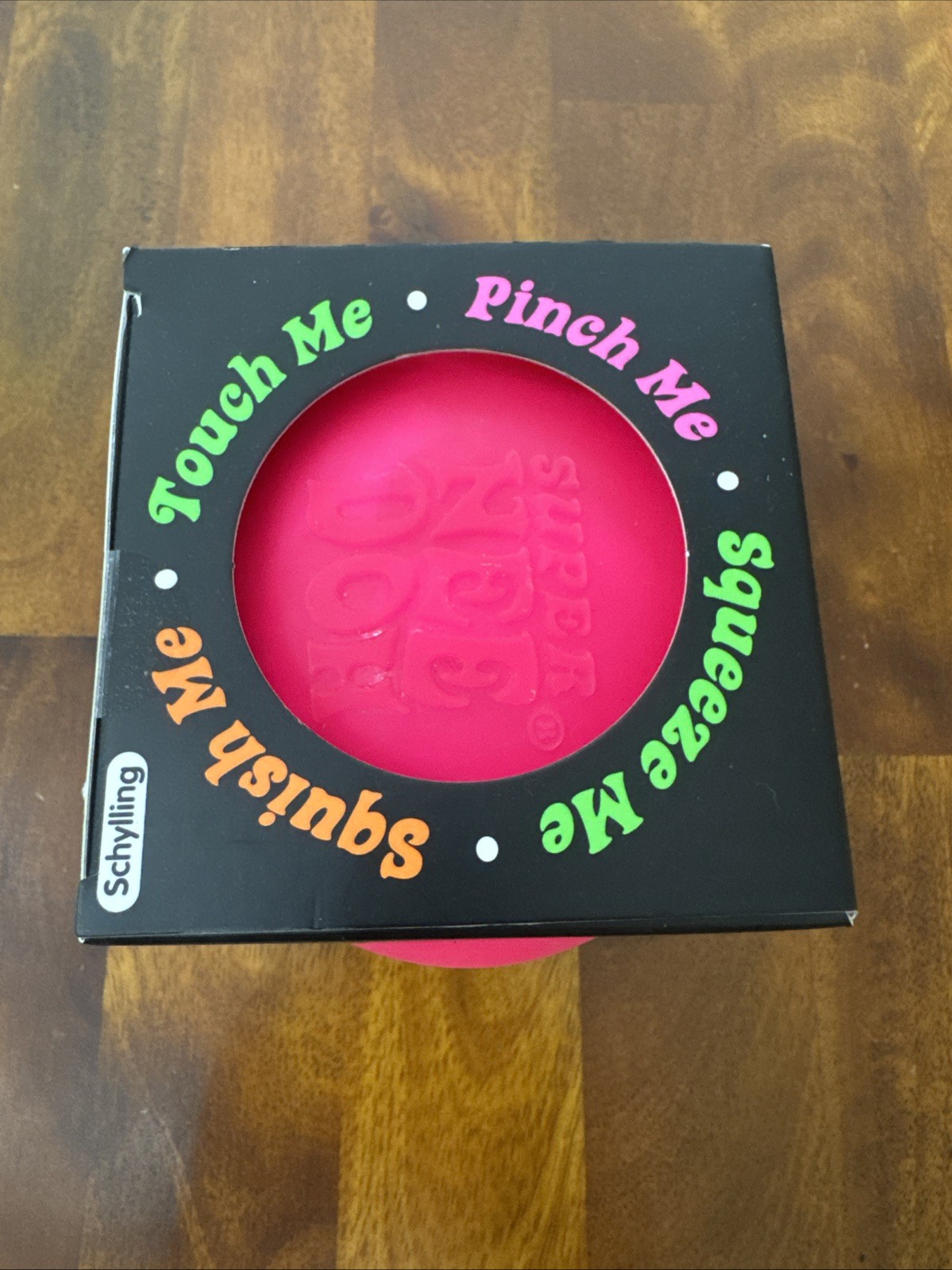 Needoh Super Groovy Glob Giant Stress Ball Pink, Brand New, Never Used.