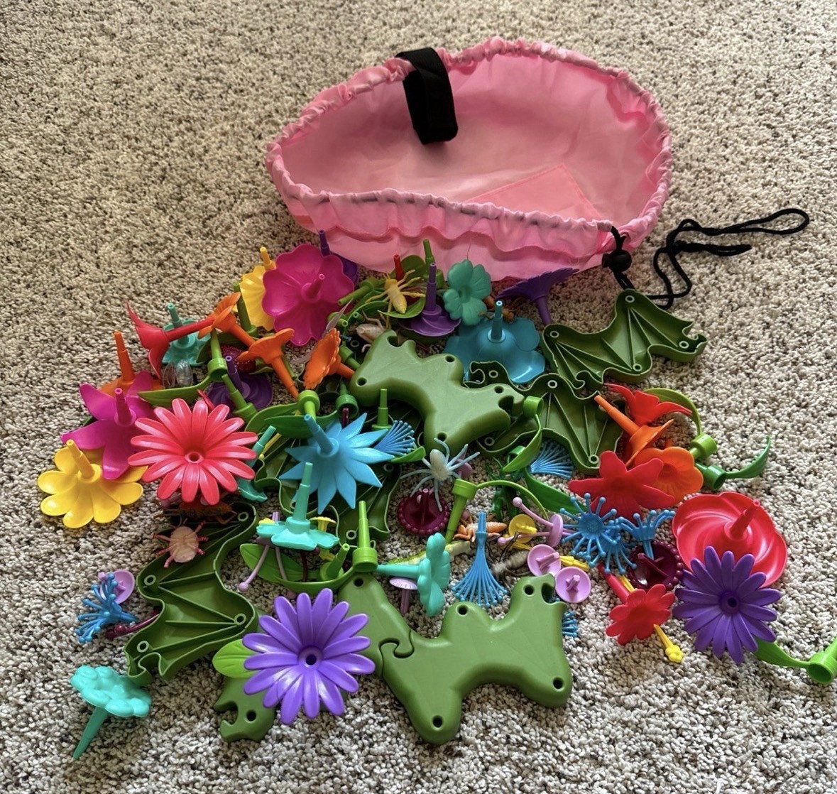 STEM Build Your Own Flower Garden Over 60 Pieces Ages 3-5 Years Old
