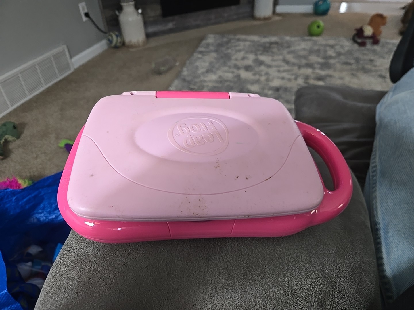 Leap Frog My Own Leaptop ~~ Learning Laptop For Kids PINK~~ Works Music Talks