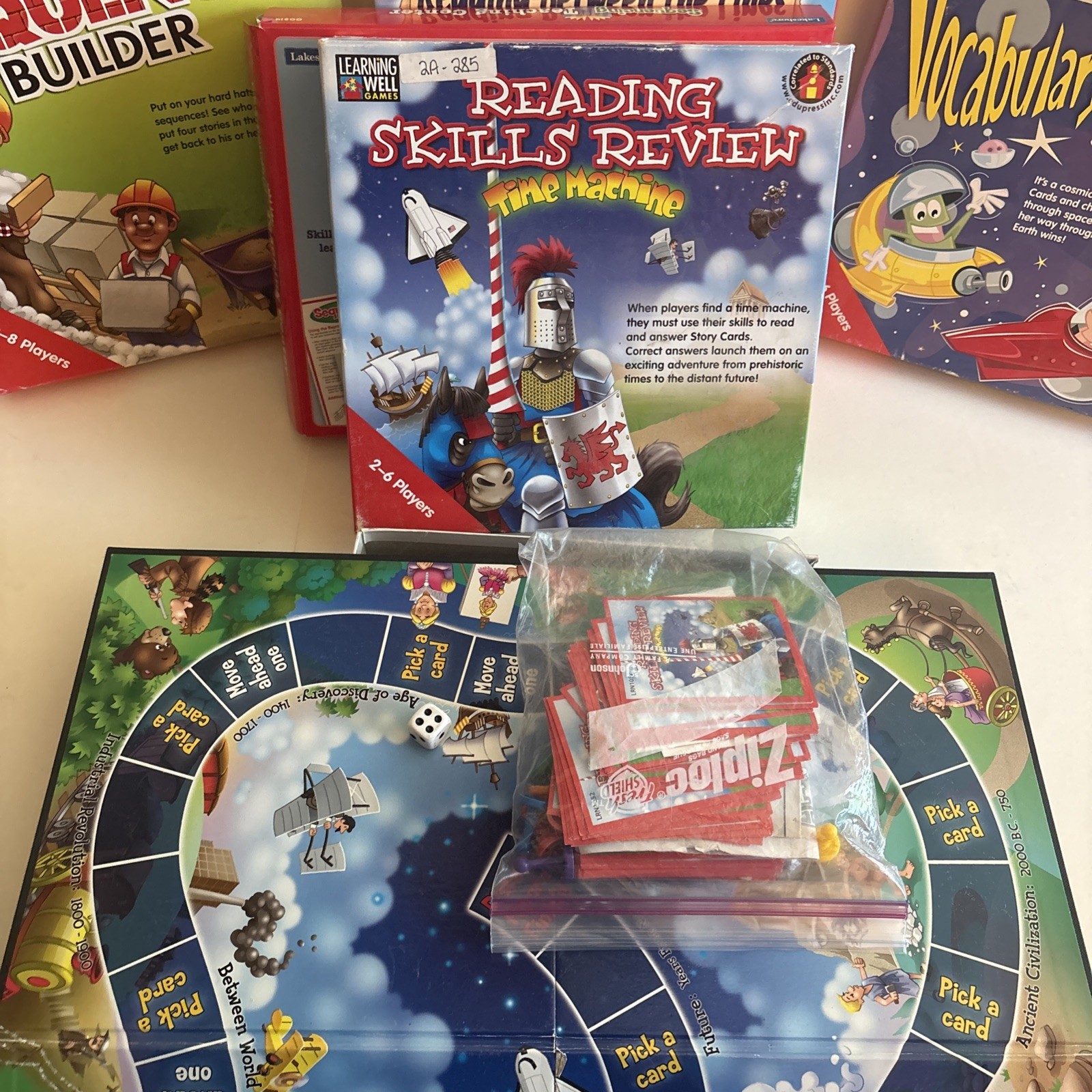 Learning Well Lakeshore Activity Set Lot Of 7 Games 2-3.5 Homeschool Education
