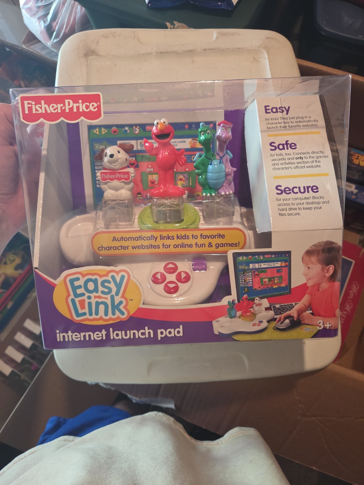 Fisher Price Easy Link Internet Launch Pad W/4 Extra Smart Keys New 2007 Ages 3+