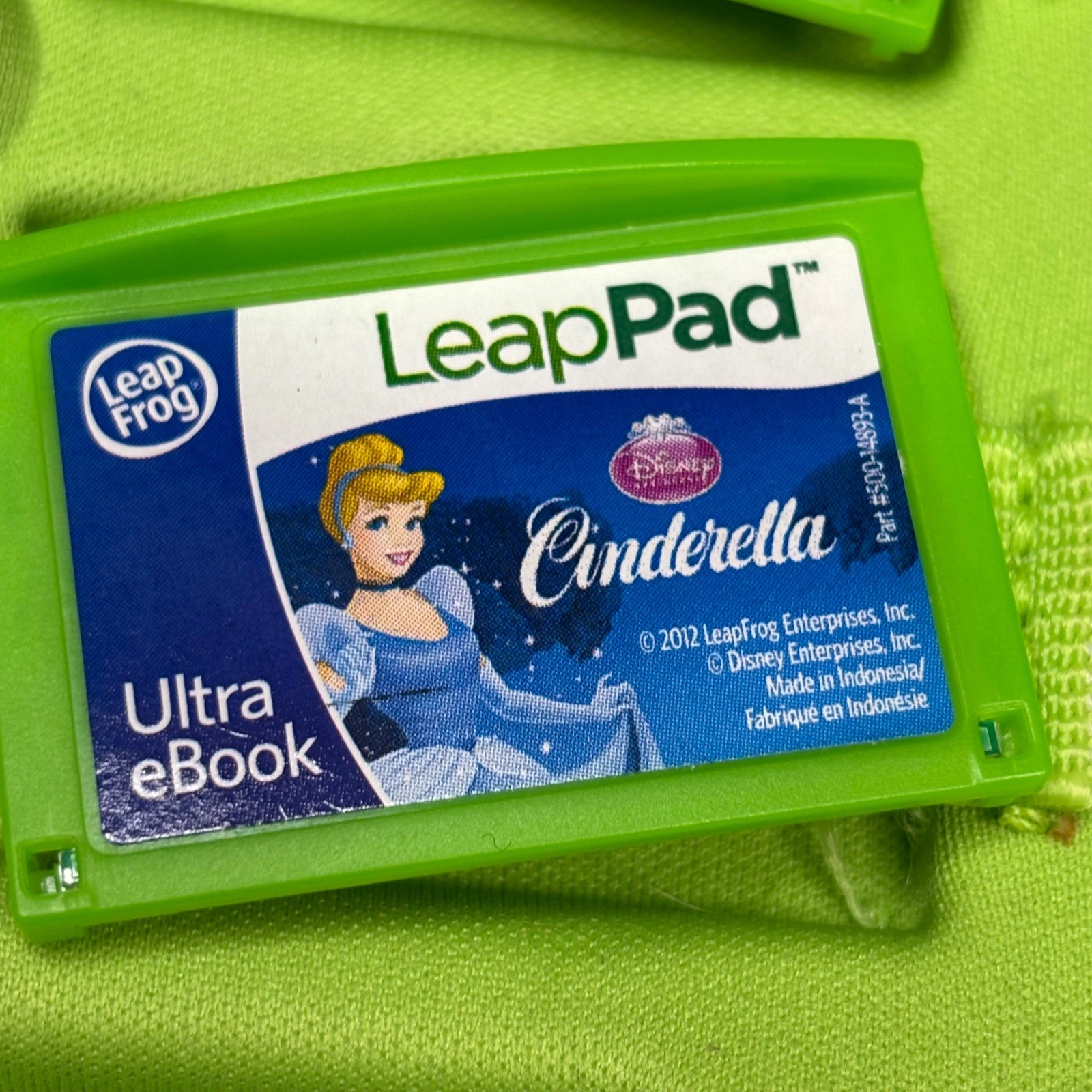 LeapFrog LeapPad Explorer Accessories Case Skin 6 Games Stylus No Tablet Green