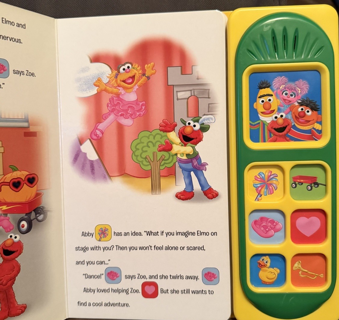 PI Kids Sesame Street It’s Cool to Be Kind Play-a-Sound Social Skills Book