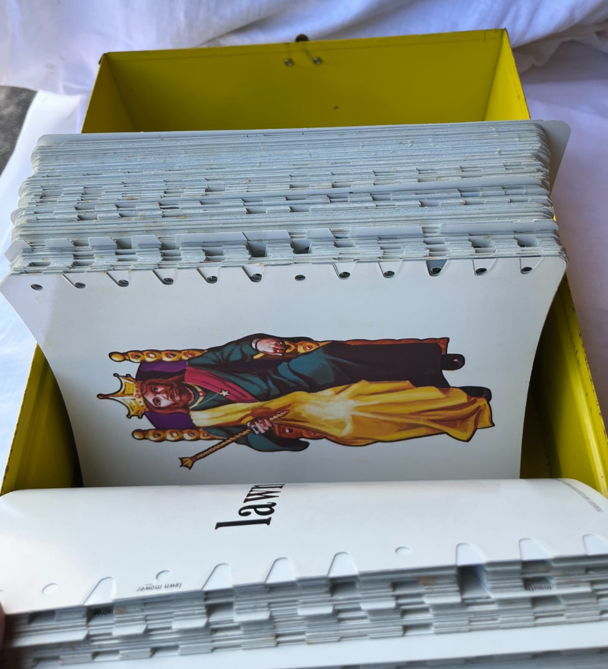 Peabody Language Articulation Cards 1971 American Guidance Services Trucks Food