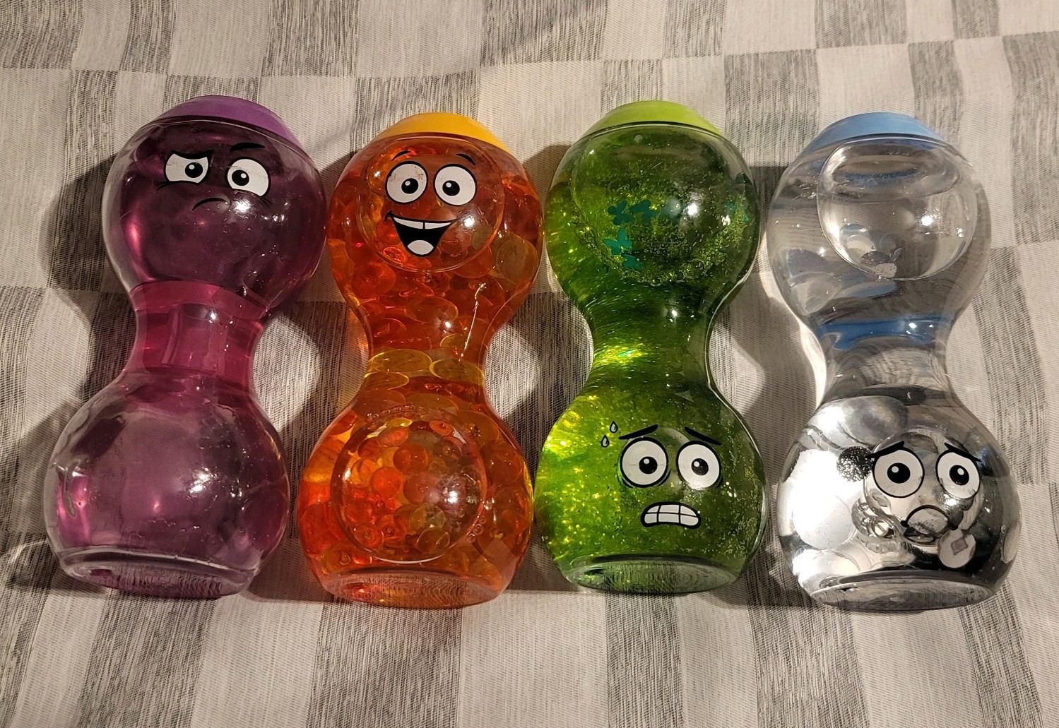 Hand2mind Express Your Feelings Sensory Bottles- Secondary Emotions, Toddler