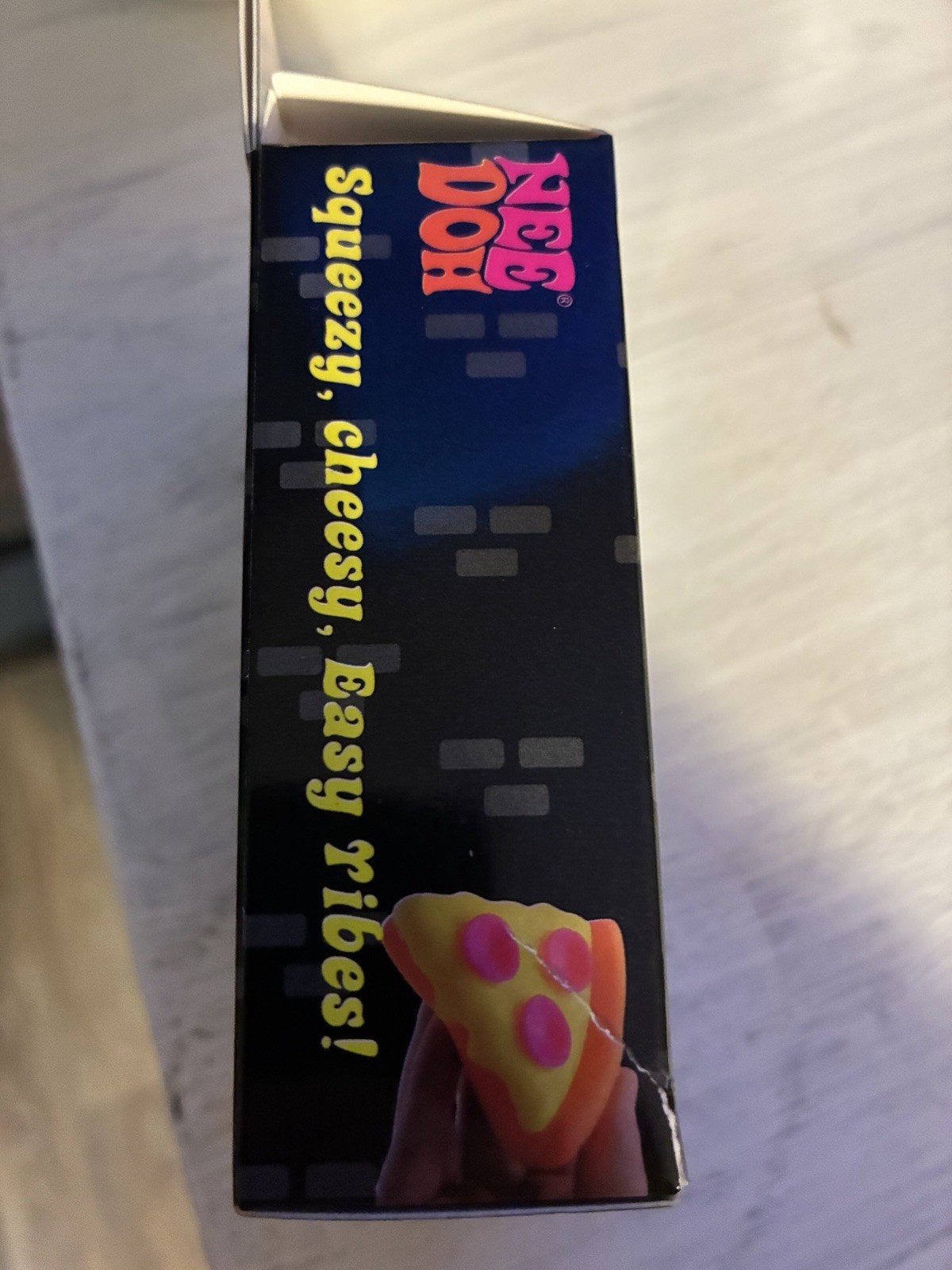 Needoh Squeezza Pizza Slice Box Has A Little Tear But Needoh Is In Good Shape
