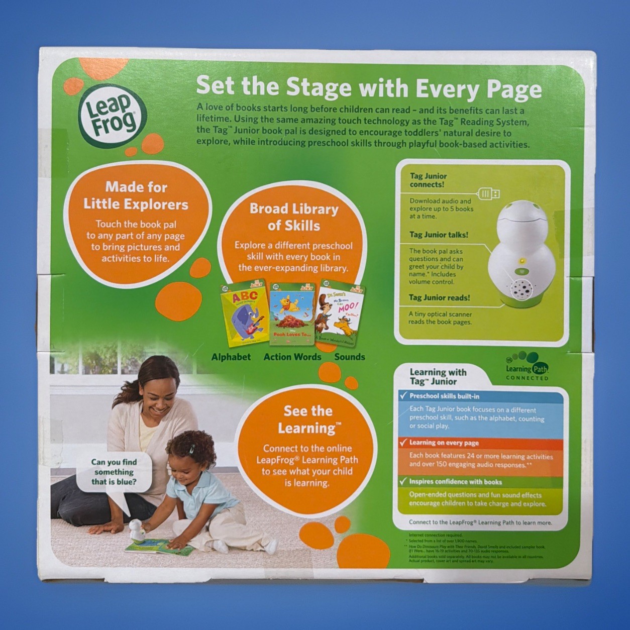 LeapFrog Tag Junior Reading System Reader Book Explorer NEW Sealed