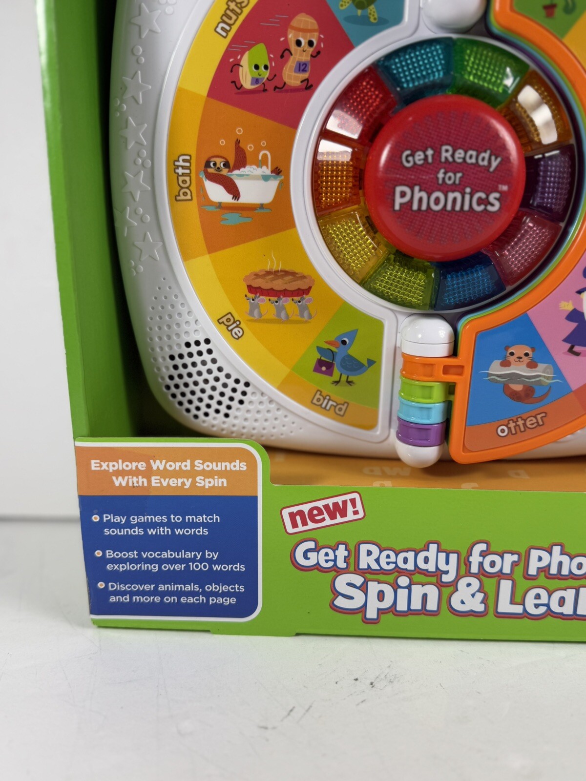 LeapFrog Get Ready for Phonics Spin & Learn Baby and Toddler Toys