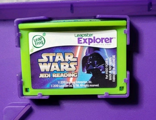 LeapFrog Leapster Explorer Learning Game Star Wars Jedi Reading K-2nd Grade 5-8
