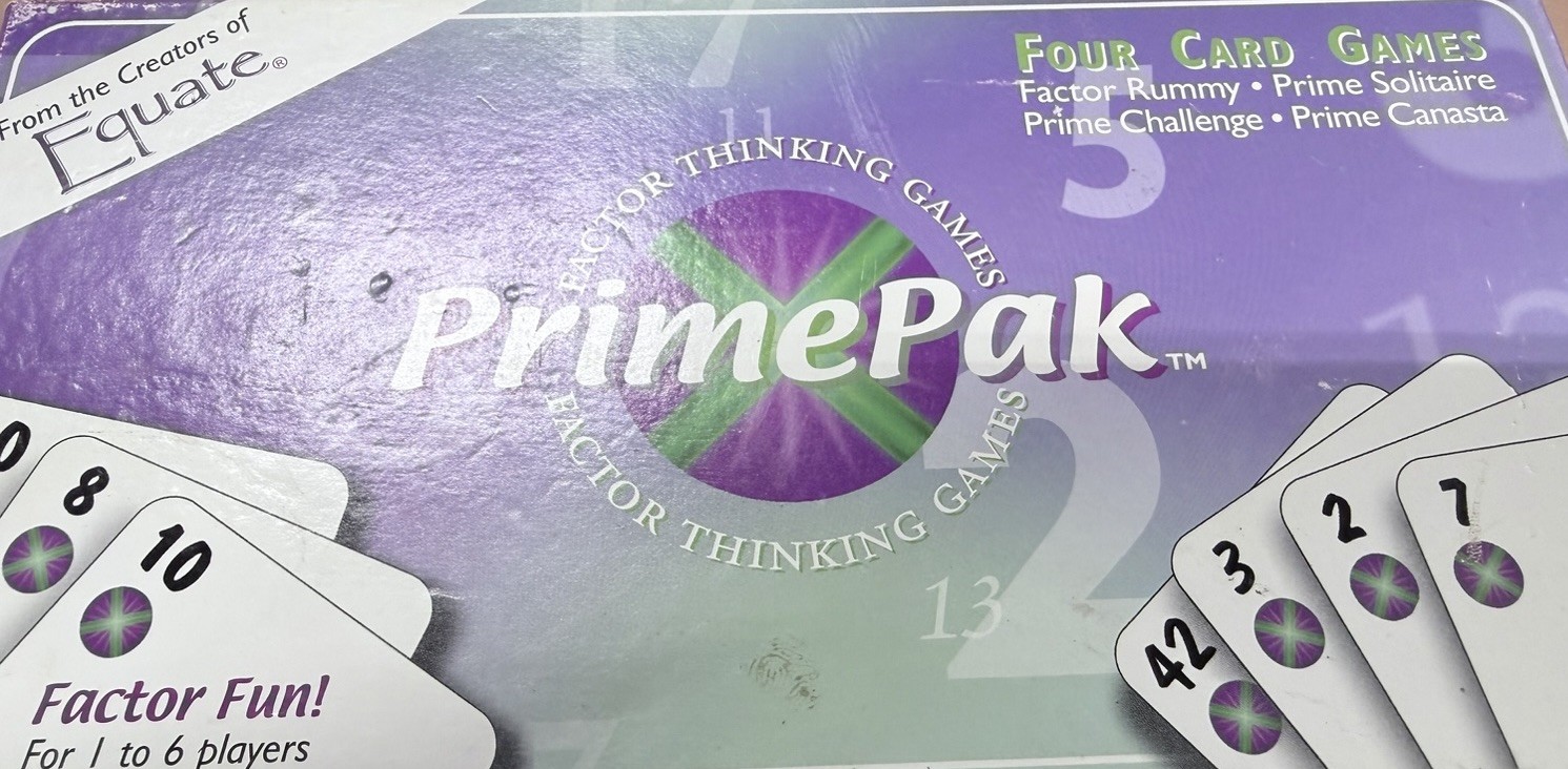Prime Pal Factor Thinking Games From The Makers Of Equate