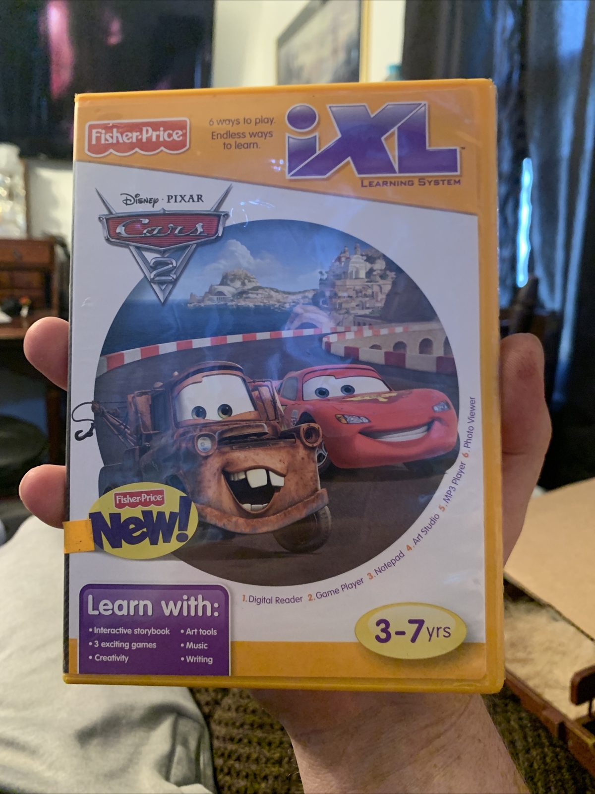 Fisher-Price iXL Cars 2 3-7 Years Learning System Disney Pixar Movie
