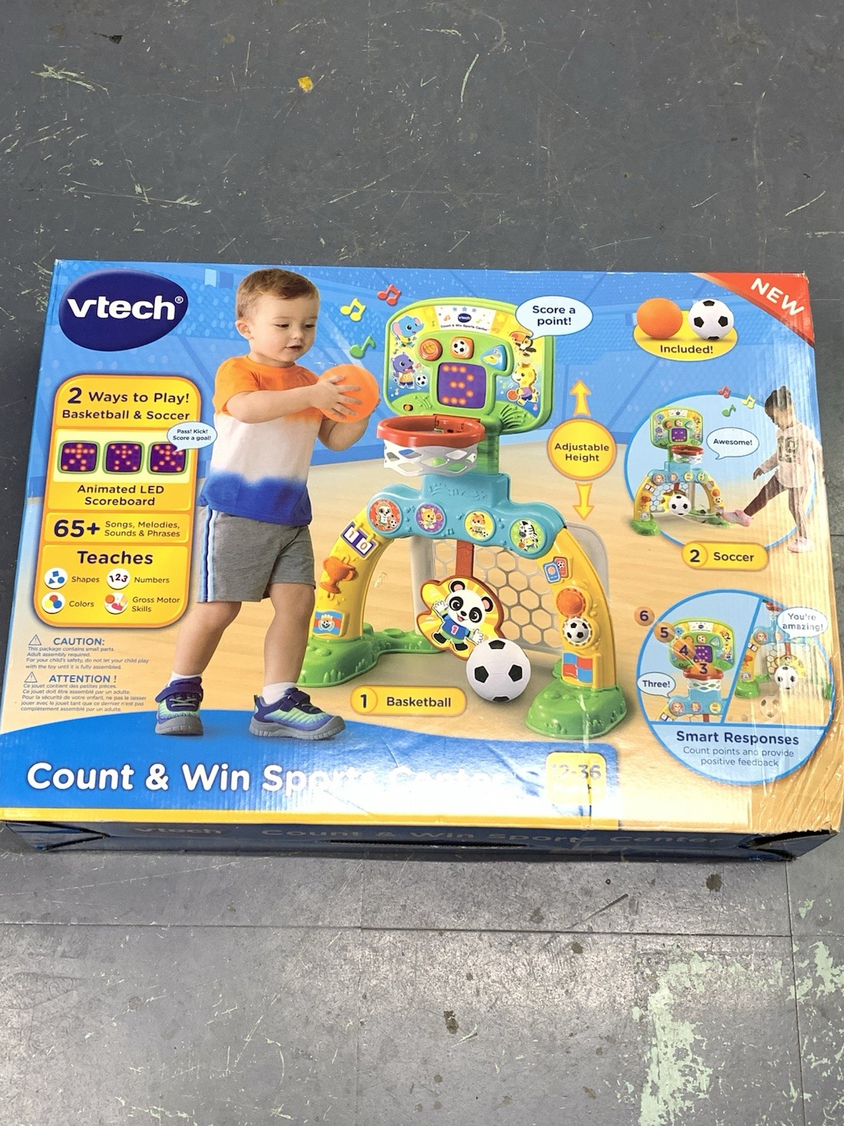 VTech Count & Win Sports Center with Accessories, Baby and Toddlers’ Toy