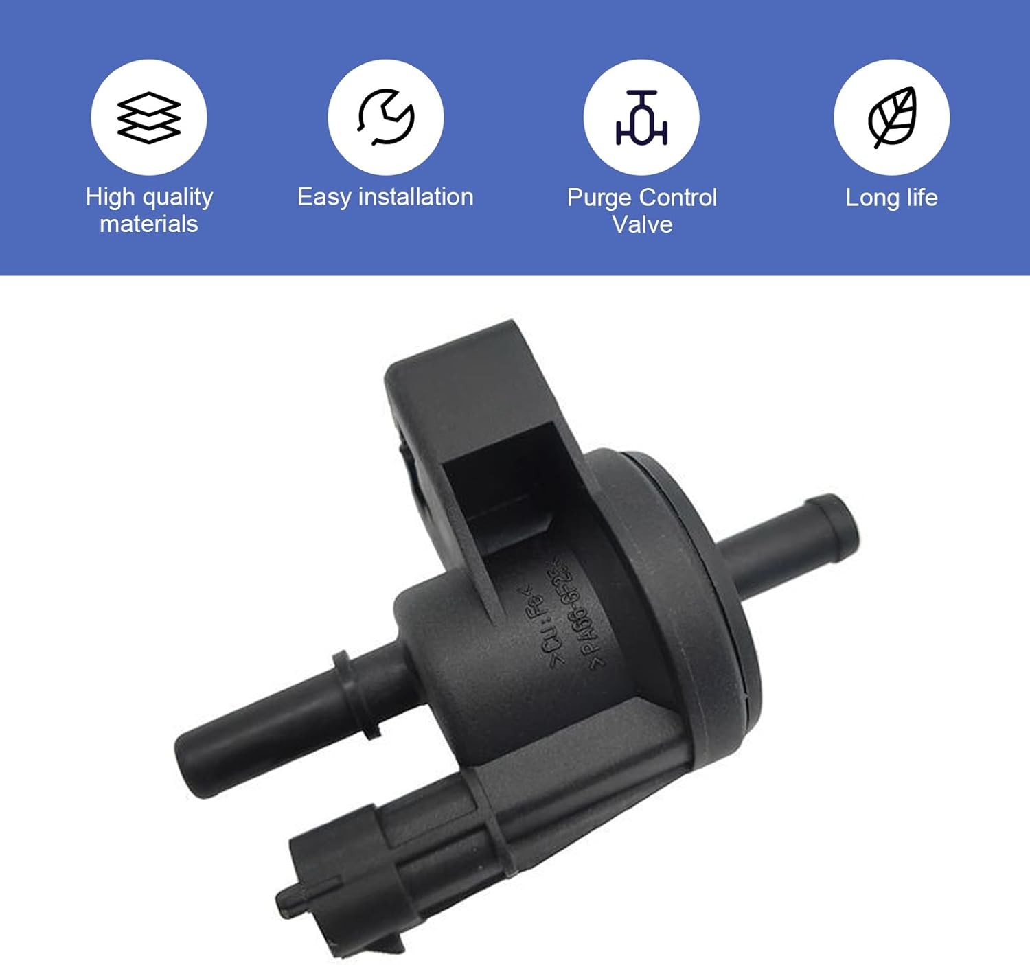 0280142519 Evap Vapor Canister Purge Valve Solenoid, Replace CU5A-9G866-AA, Comp