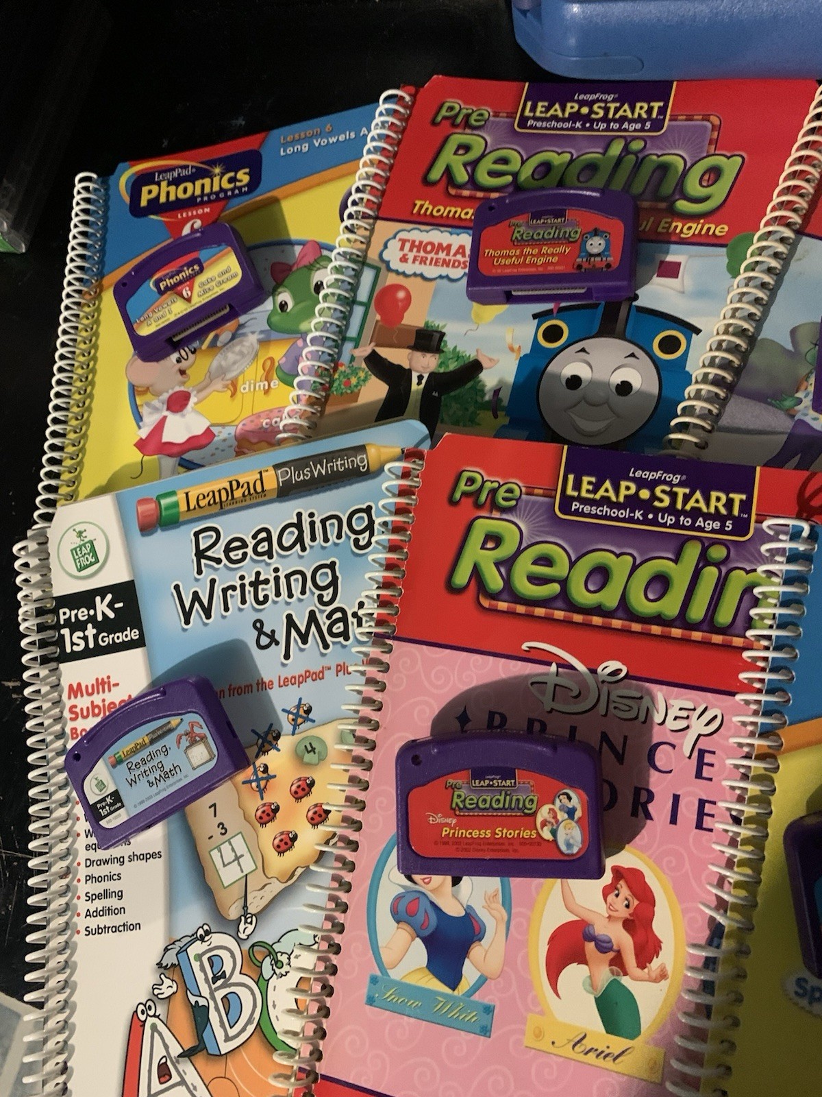LeapFrog LeapPad Plus Writing Learning System W 9 Books And Cartridges