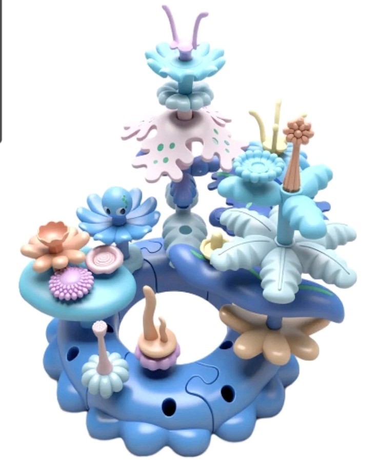 STEM Educational Ocean World Toy Kit with Octopus for Ages 3-5