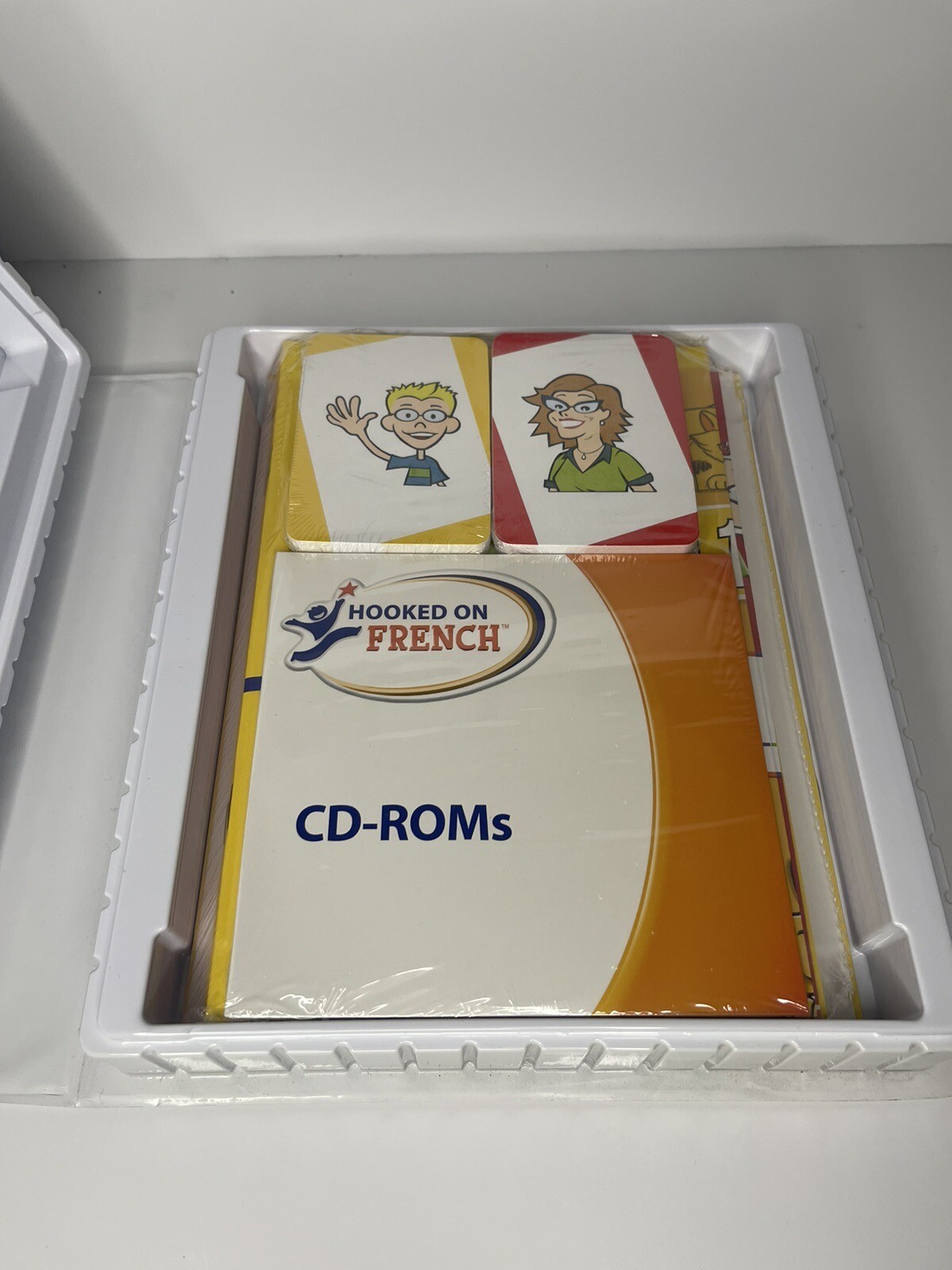Hooked on French-Language Software, Books, Flashcards for Children-New