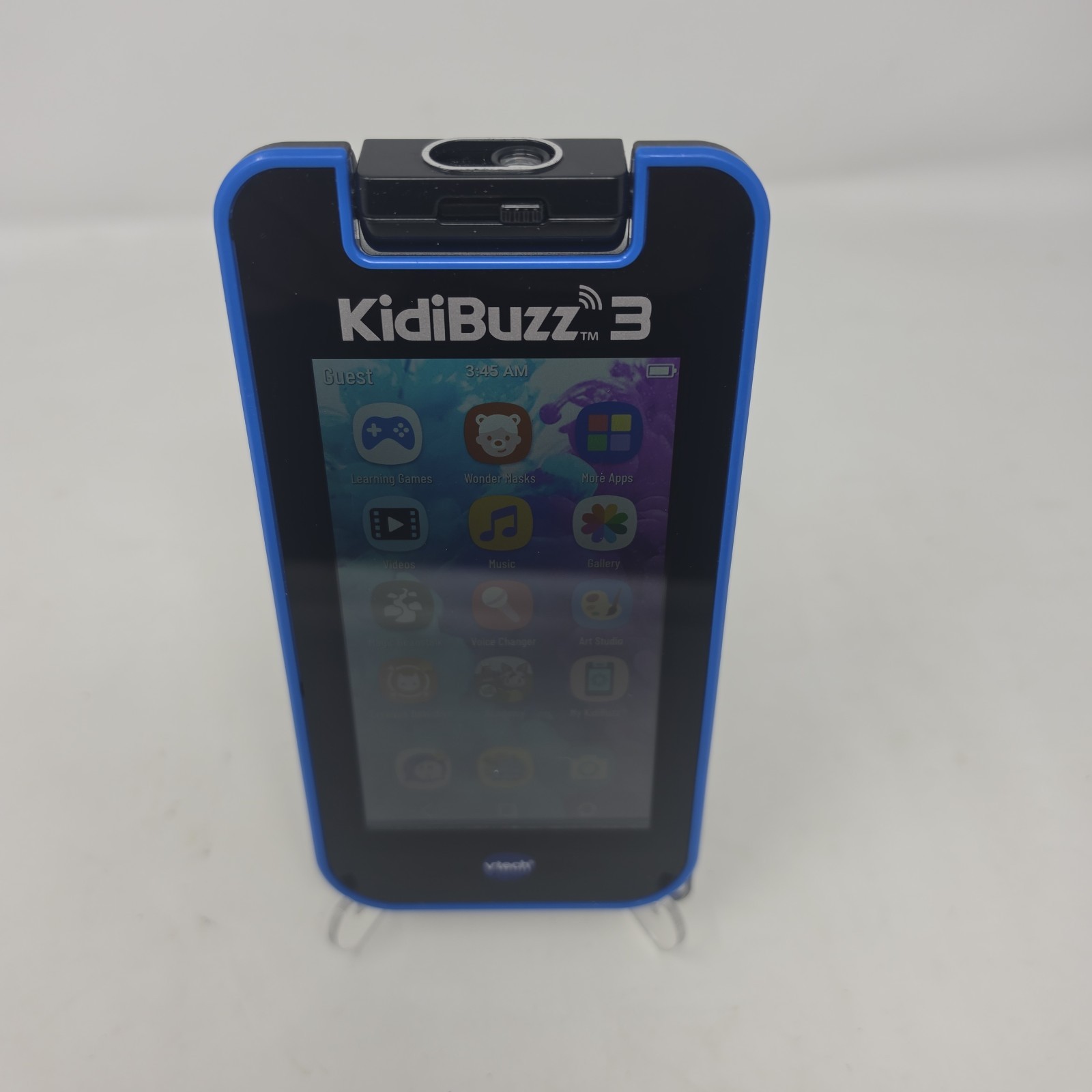 VTech KidiBuzz 3 Smart Device – Blue TESTED FACTORY RESET