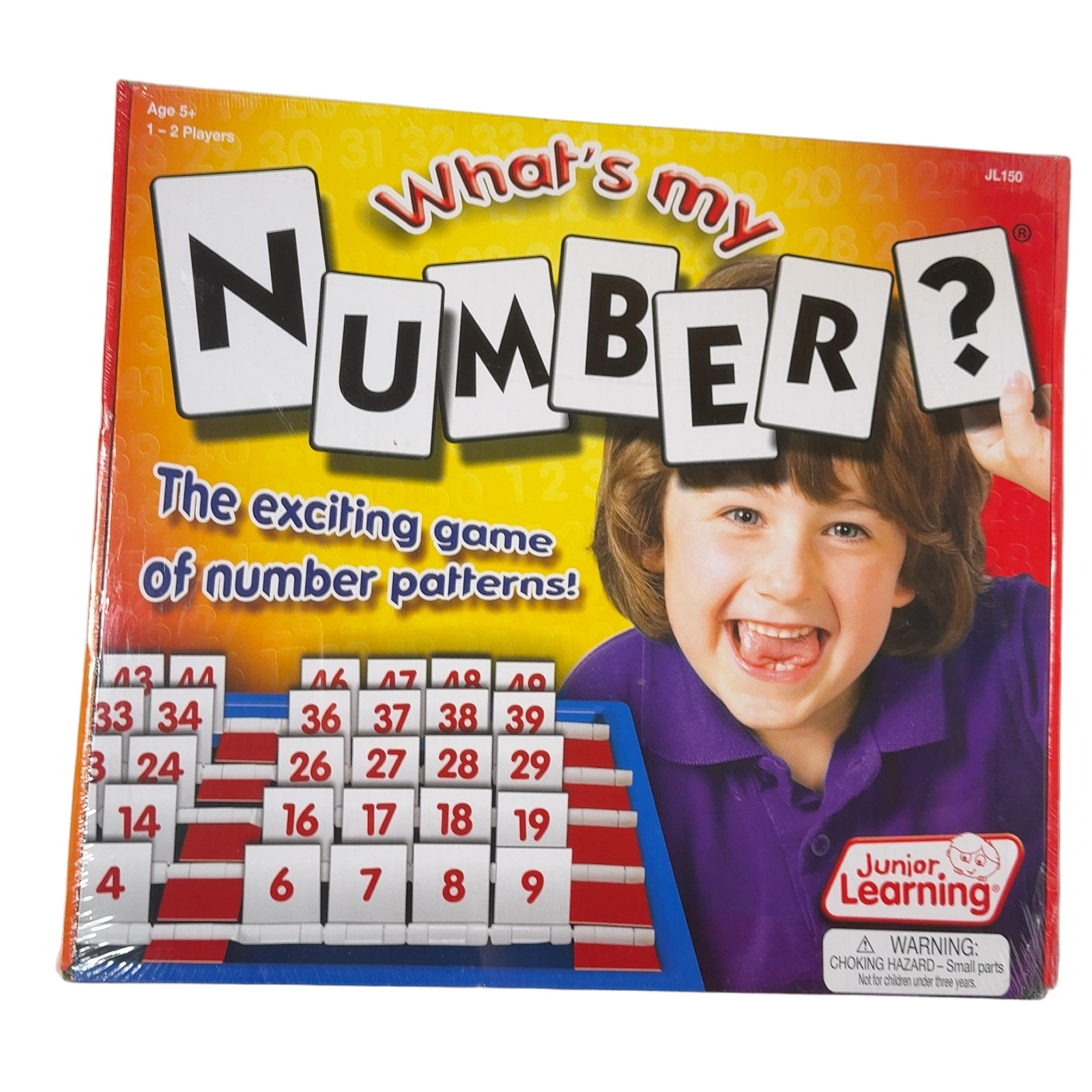 Junior Learning What’s My Number? Educational Board Game JL150 New