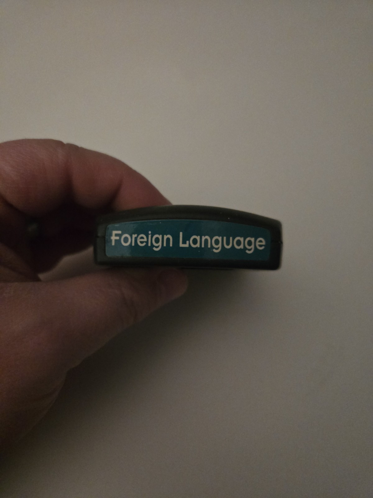 Vintage VTech Power Zone Foreign Language Cartridge Rare