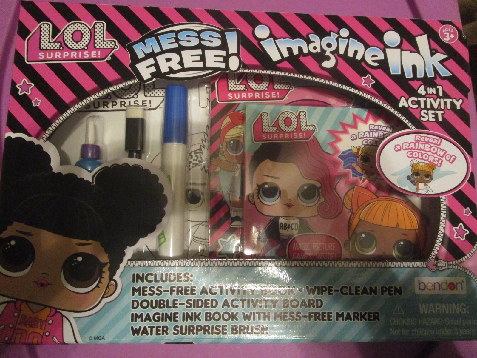 LOL Surprise Imagine Ink 4 In 1 Activity Set
