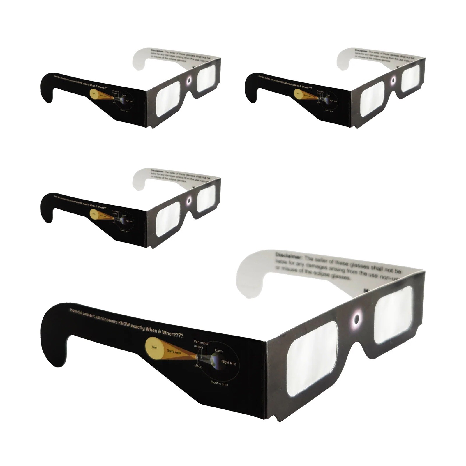 Jaxy Optical Bulk Lot 4 Pair ISO CE Certified USA Seller