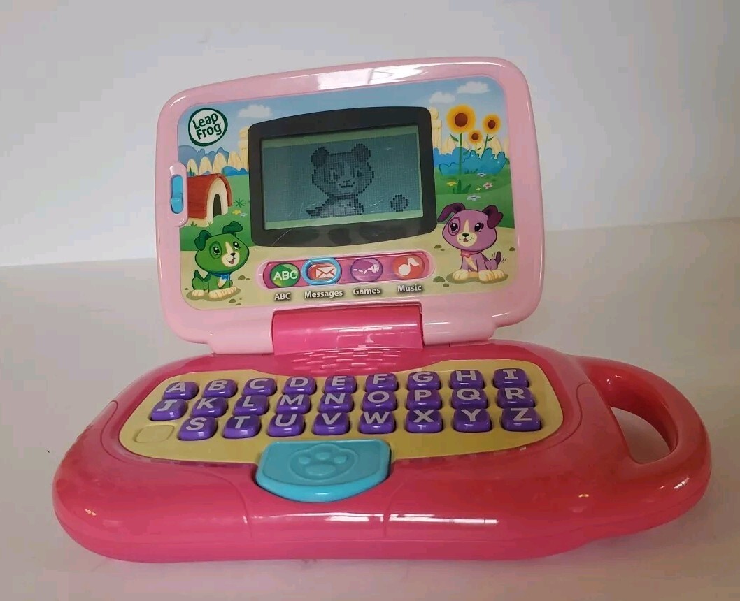 Leapfrog My Own Leaptop #19167 Kids Interactive Computer Laptop Screen Toy Pink