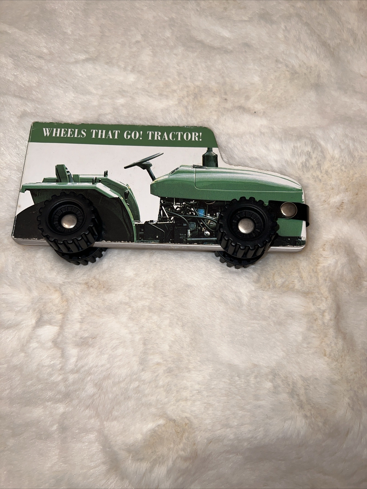 5 Baby Toddler Pre-school Truck-Shaped Board Books On Wheels Toy Trucks Stickers