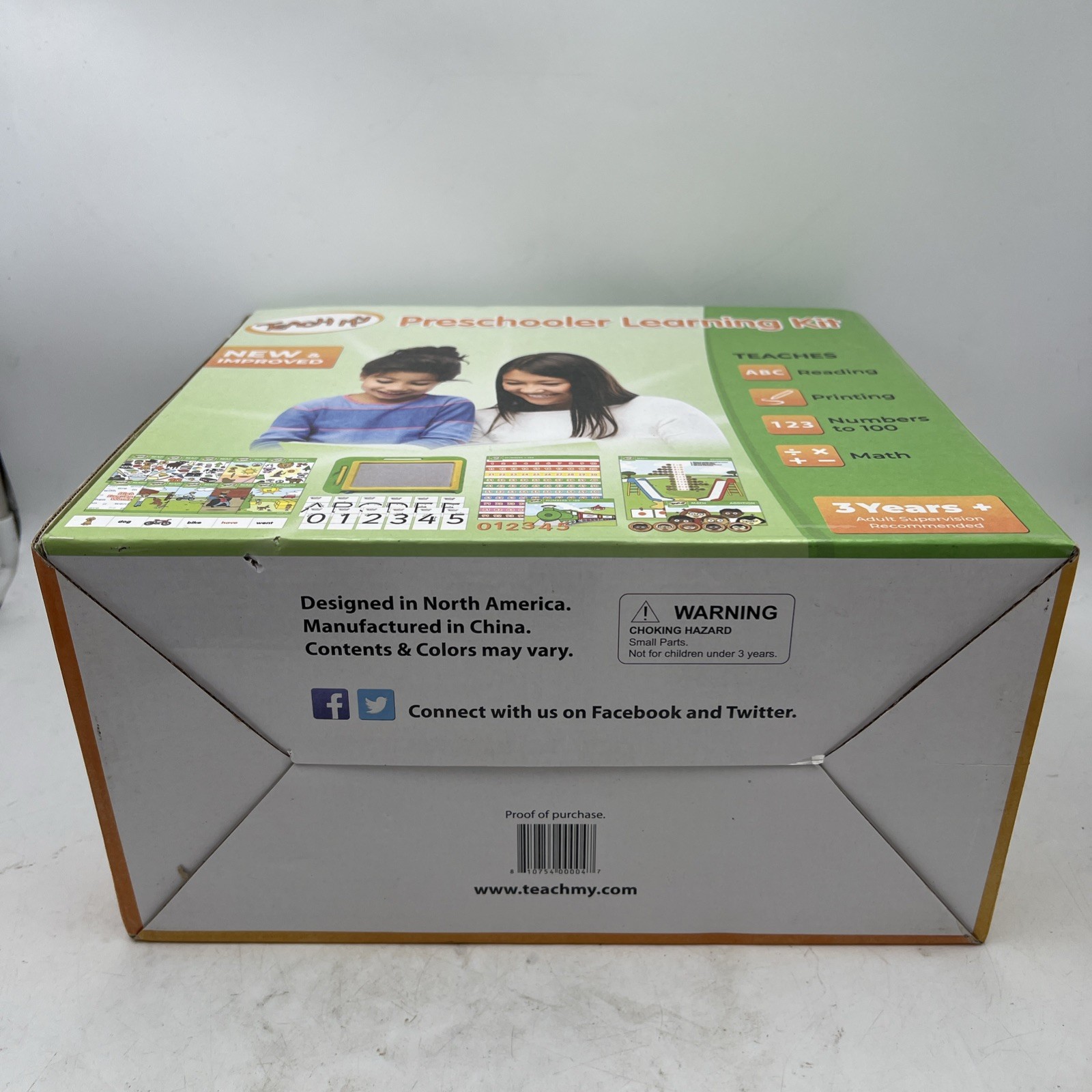 Teach My Preschooler Learning Kit New & Improved 3 Years And Up – New