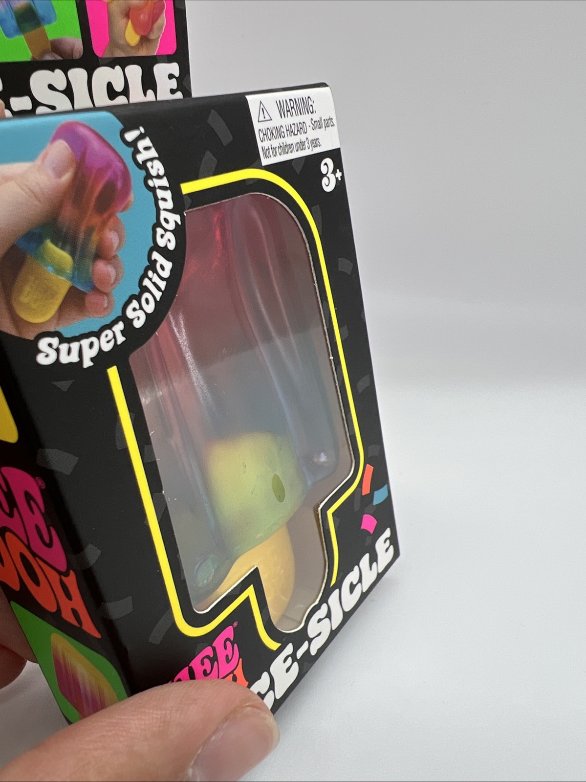 RARE MISPRINT! 😮 Nee Doh Nice-Sicle Popsicle NEEDOH -Red, White, and Blue ERROR