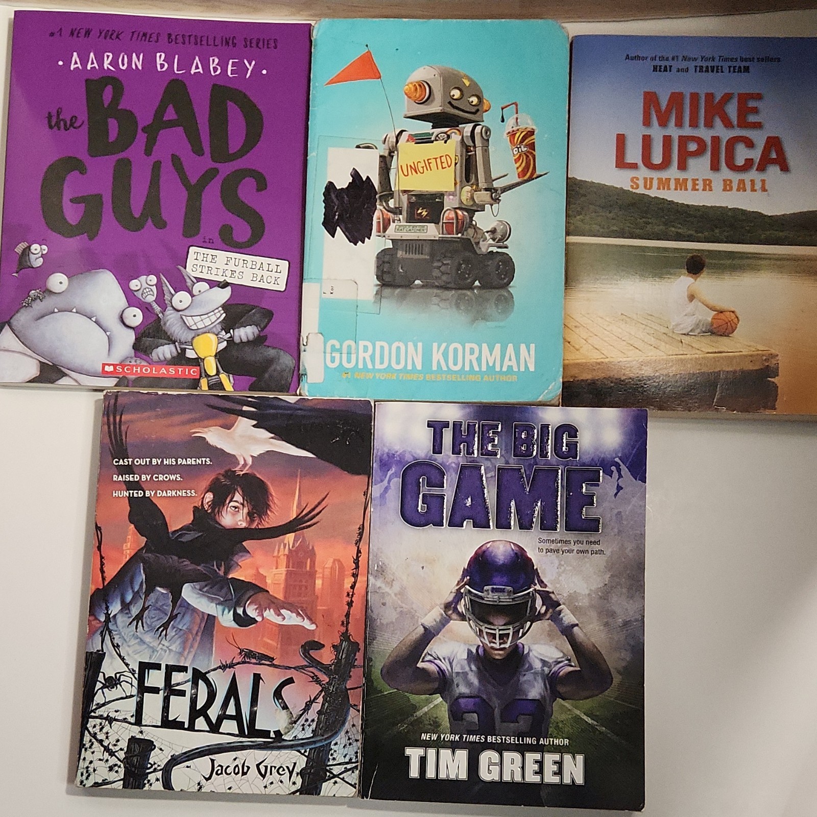 Lot of 10 Scholastic Young Adult Chapter Books 8-11 Years