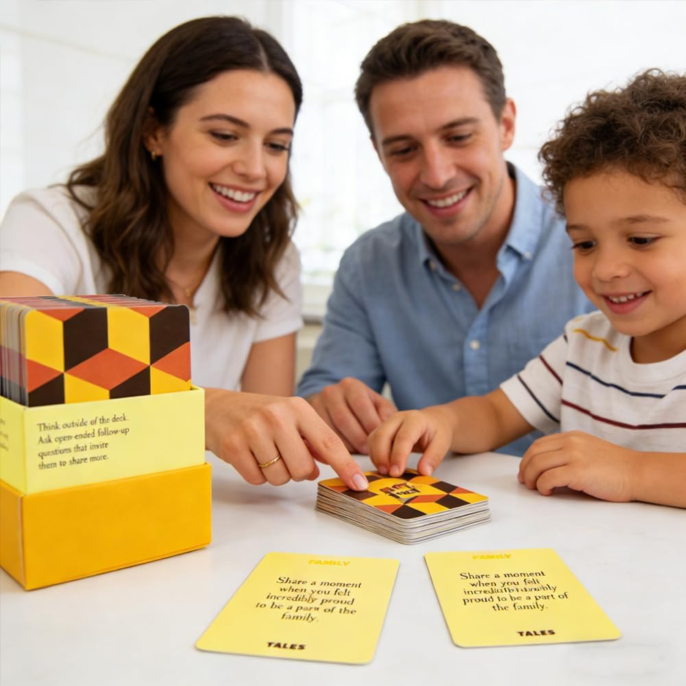 Tales Family Edition – 150 Conversation Starter Cards ” FREE SHIPPING “
