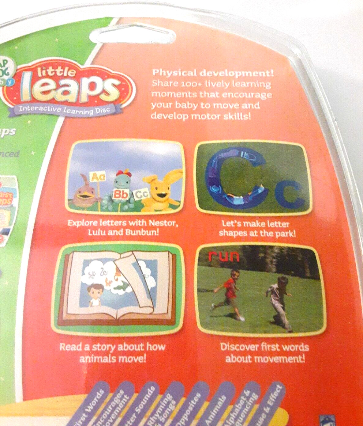 Leap Frog Baby Little Leaps Play & Move Learning Alphabet Opposites Motor Skills
