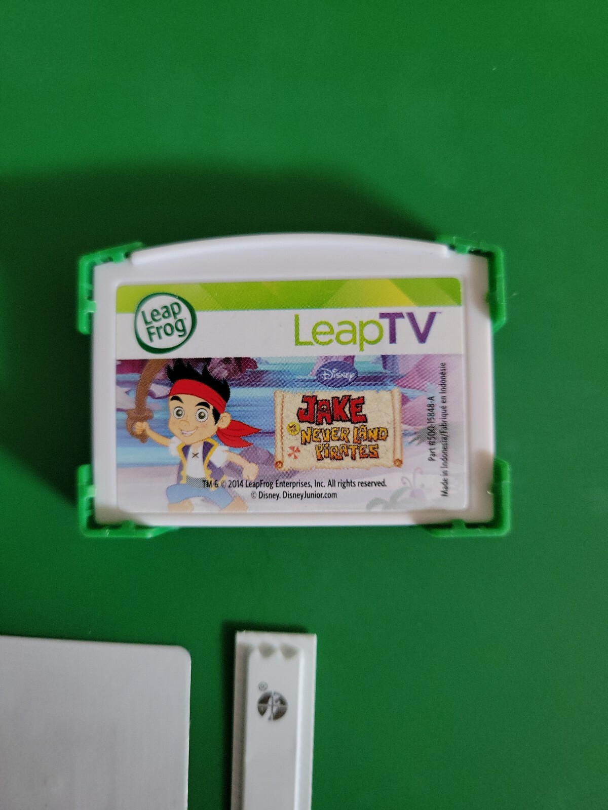 LEAP FROG LEAP TV Video Game Cartridge, DISNEY’S JAKE & THE NEVERLAND PIRATES
